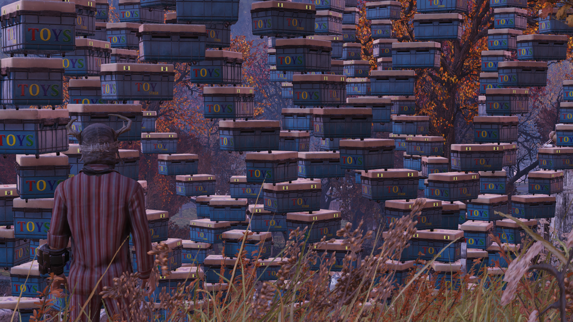 ToneLeMoan wonders how to even begin sorting his stash... Fallout 76 Trading Price Guide 2019